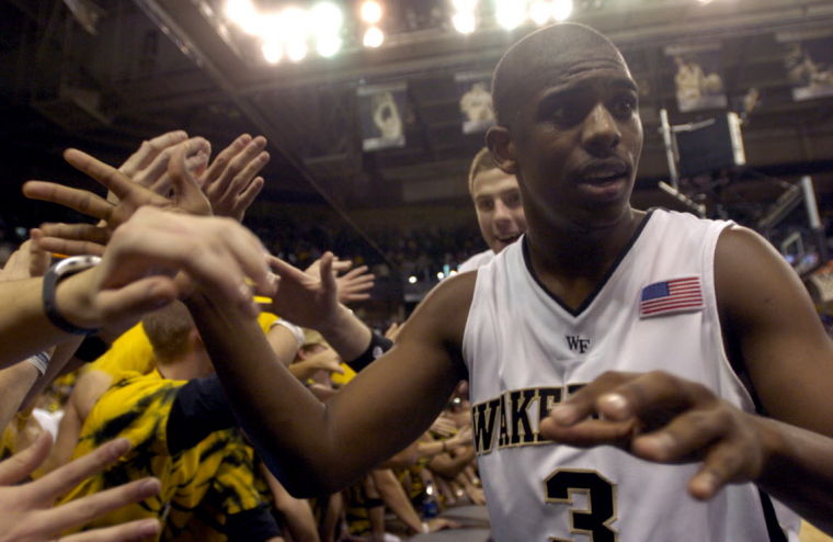 BASKETBALL: College - Wake Forest University v. Duke University.